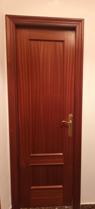 Puertas de paso interiores color sapelly