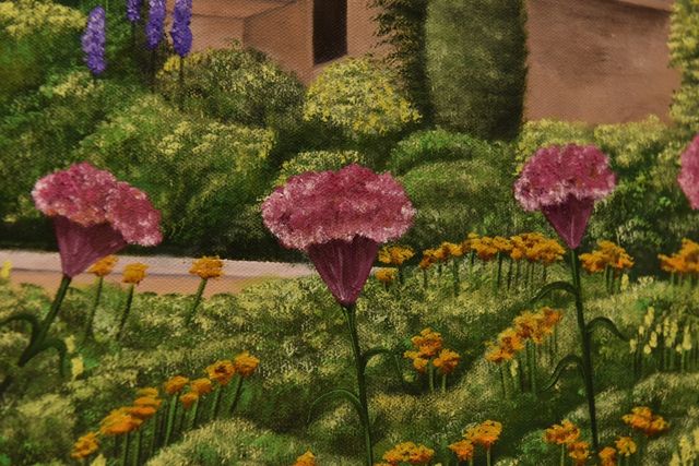 Cuadro Alhambra en primavera