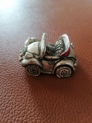 4 soprammobili argentati vintage