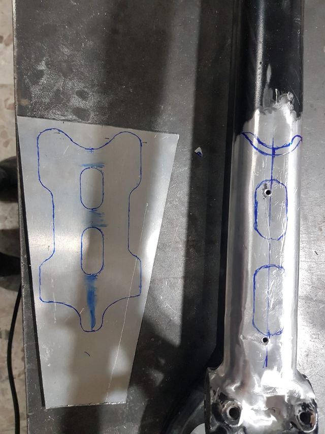 Cuadro bicicleta - reparacion TIG