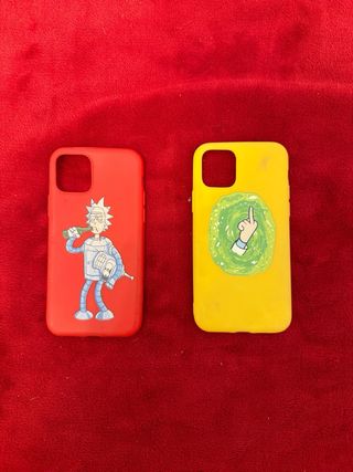 Coppia cover Rick and Morty iphone 11 pro