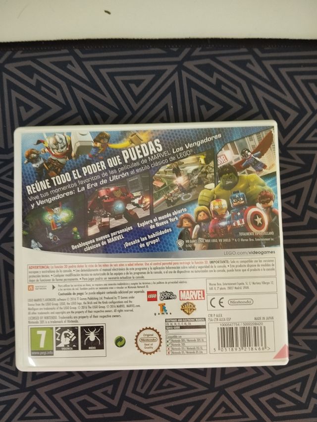 Lego vengadores para Nintendo 3DS