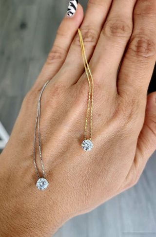 Gargantilla punto de luz