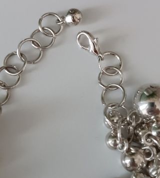 Pulsera de bolas ajustable