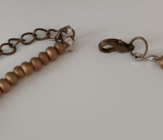 Collar efecto metalizado 