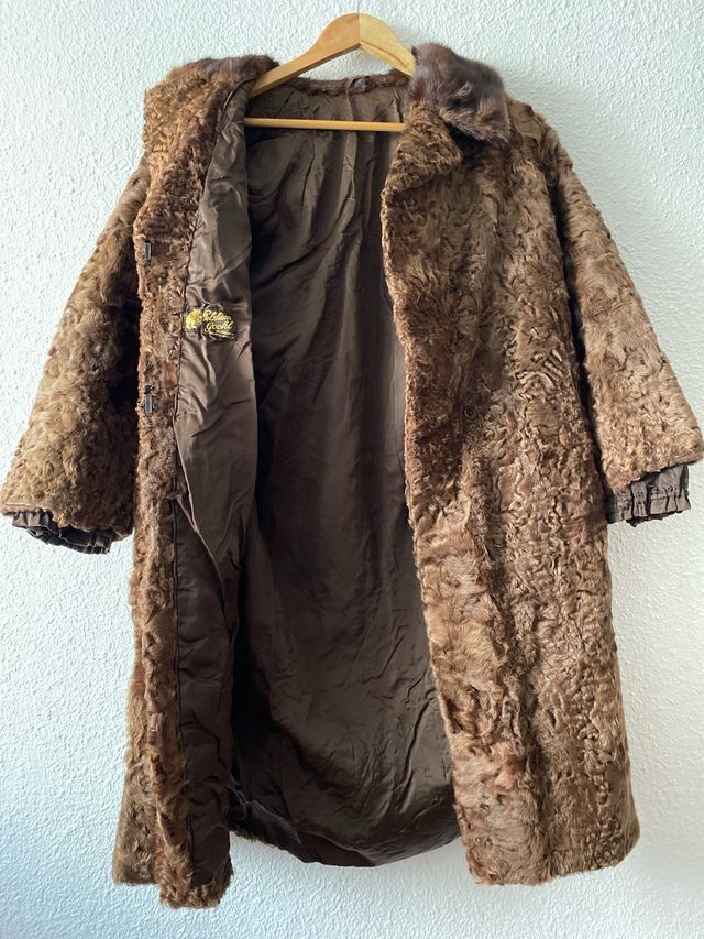 Abrigo de pelo peleteria alemana