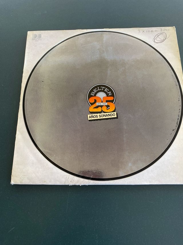 BELTER 25 AÑOS SONANDO 3 LP VINILO
