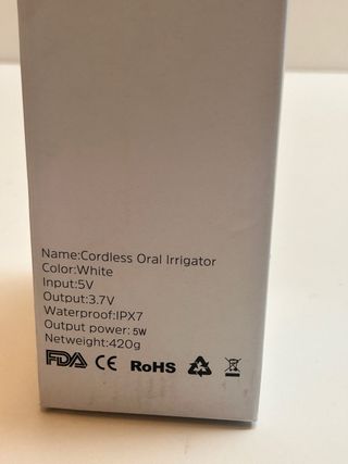 Irrigadores bucales Portátil