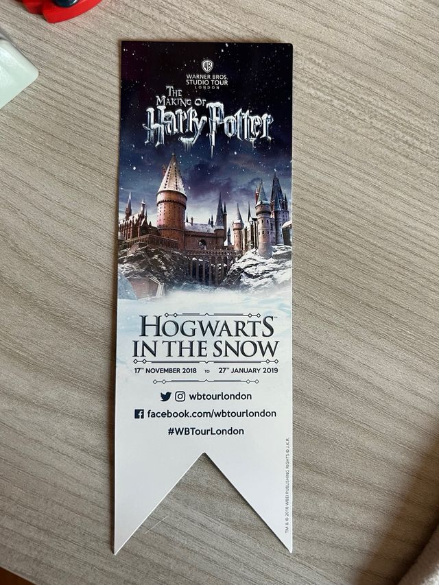 Segnalibro The Making Of Harry Potter