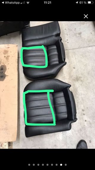 Asientos piel Mercedes w211