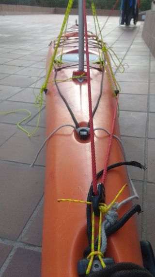 Kayak de travesia / mar