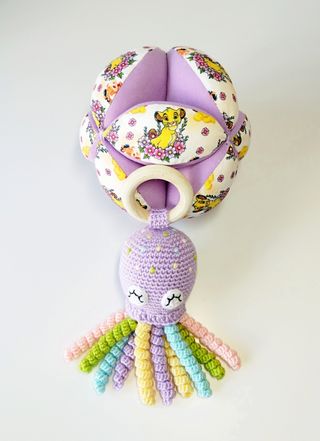 Pelota Montessori Simba y Pulpo bebés