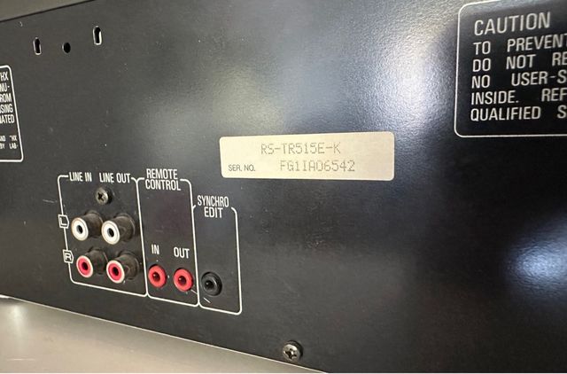 Technics doble pletina RS-TR 515