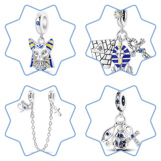 Charm abalorio Egipcio Ojo Cruz pulsera Pandora 