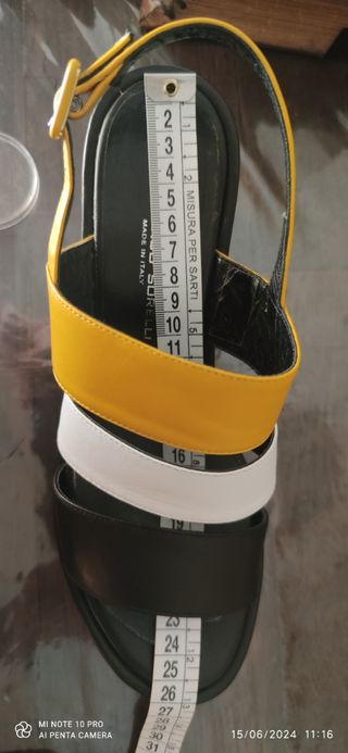 Sandalo/donna con tacco alto estivo