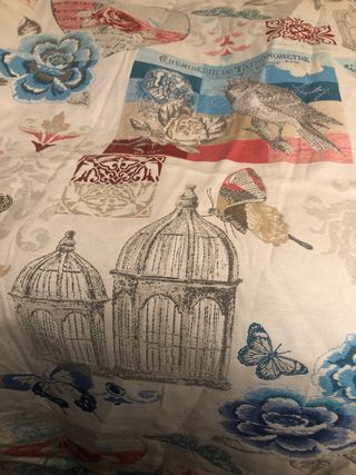 Tessuto stoffa doppio tappezzeria ,copriletto..