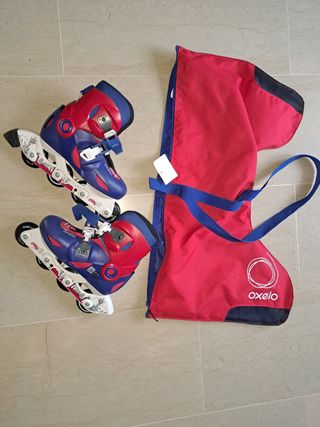 Pattini rotelle Roller Oxelo TG 32-34