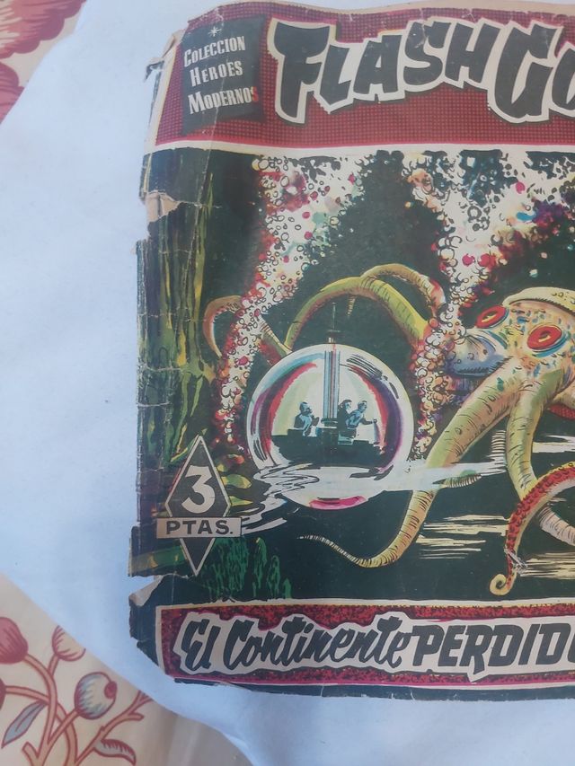 Comic antiguo Flash Gordon