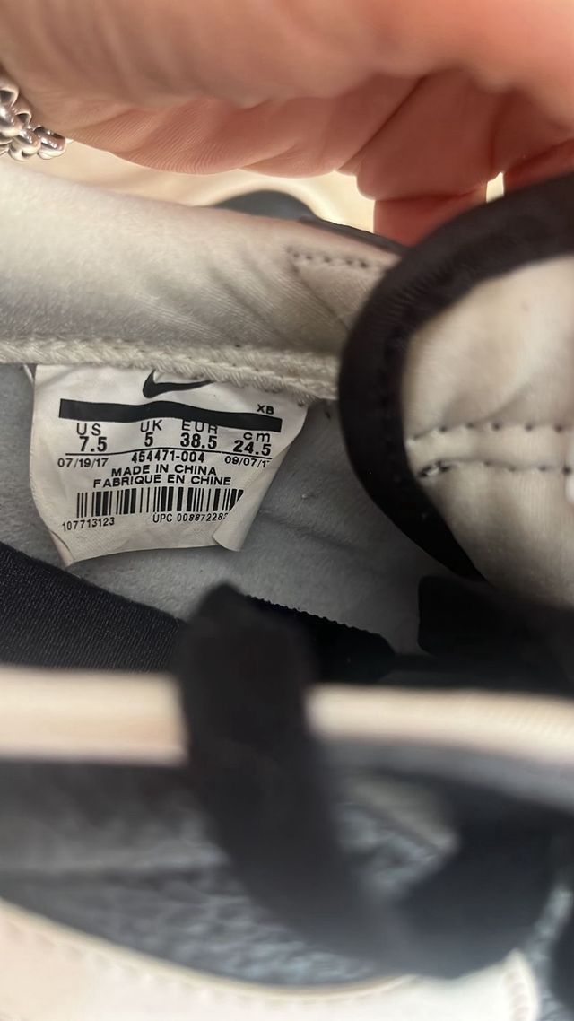 Zapatillas negras nike