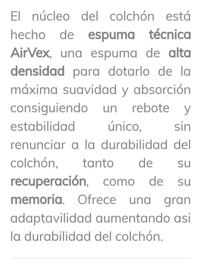 COLCHÓN VISCOELÁSTICO