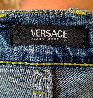 Jeans Capri Versace tg. 33 (47IT) Nuovi