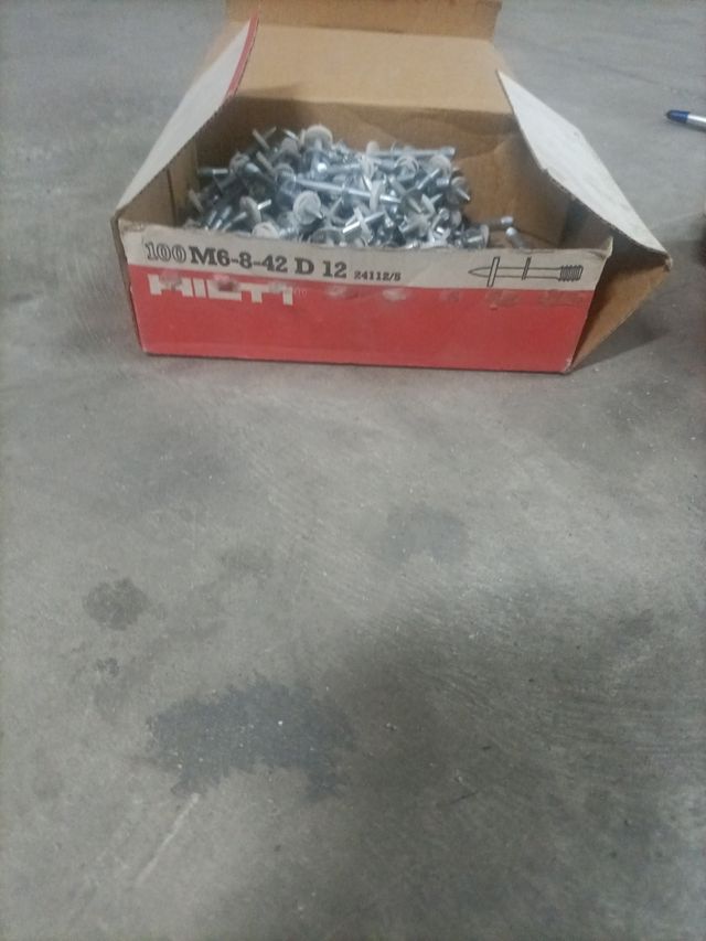 Clavos-pernos roscados M6 para HILTI- DX450