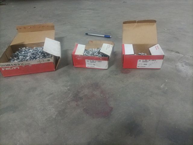 Clavos-pernos roscados M6 para HILTI- DX450