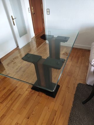 Mesa cristal comedor