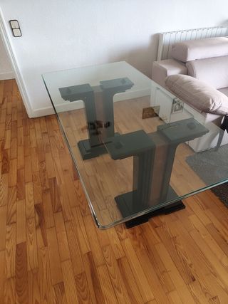 Mesa cristal comedor