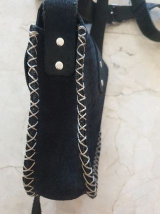 Bolso piel pequeño negro