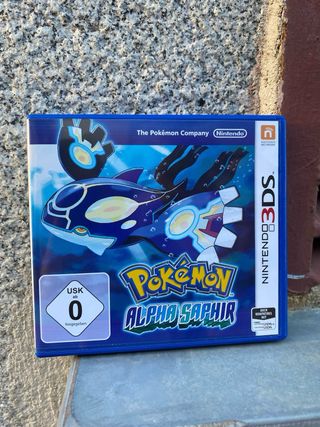Videojuego Pokemon Alpha Saphir