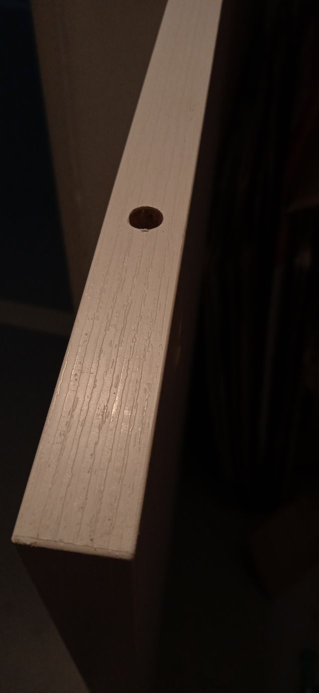 Cuna convertible en escritorio