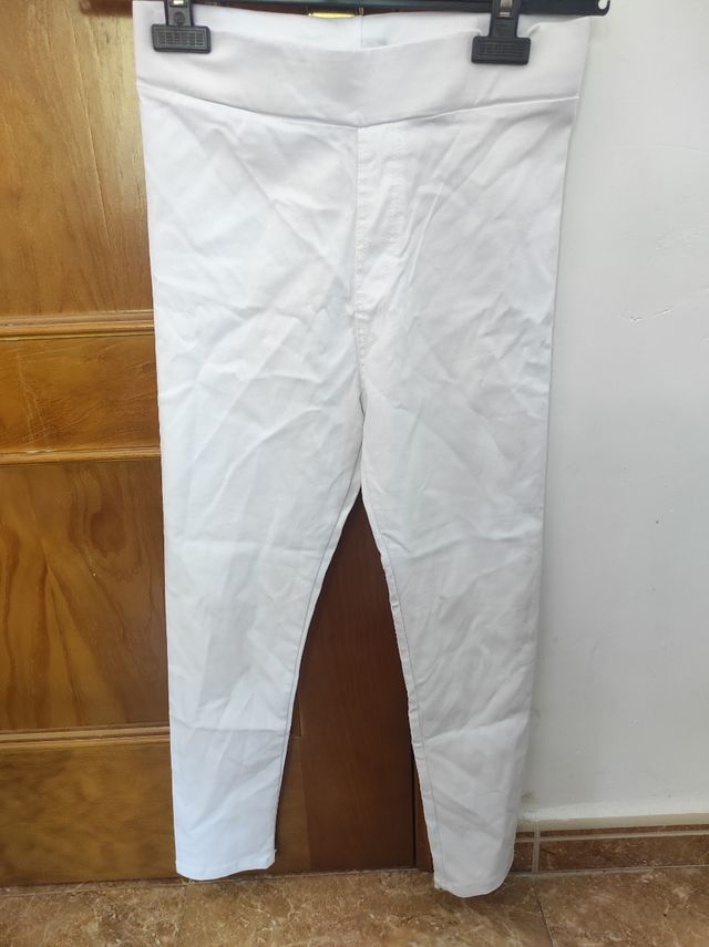 Pantalón blanco para vestir