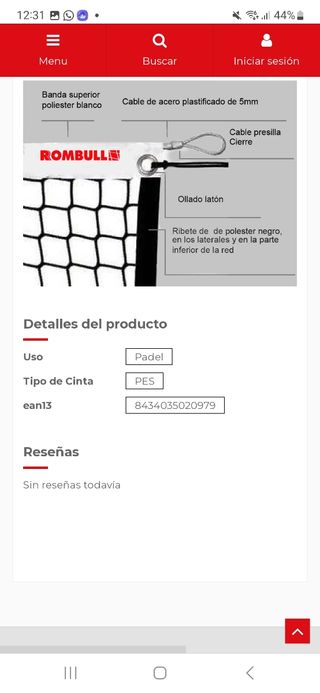 Red padel, Nueva!