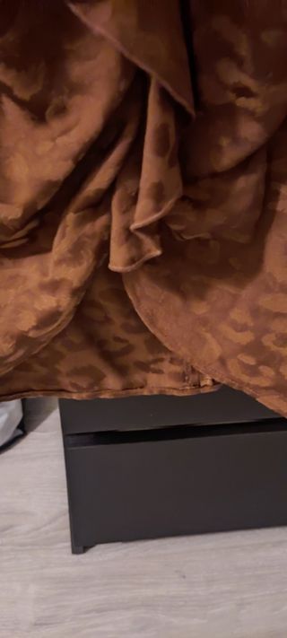 Falda midi jacquard de Zara