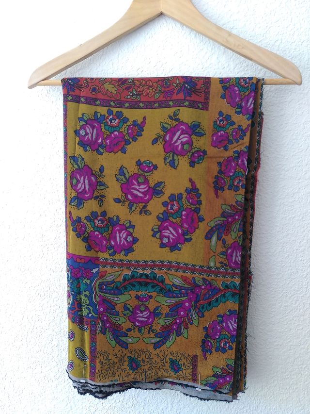 Tela vintage para costura