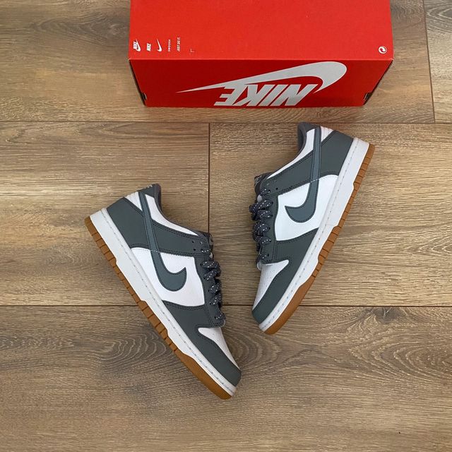 Nike Dunk low grey reflective