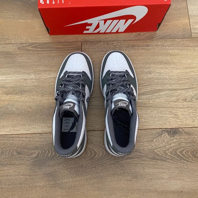 Nike Dunk low grey reflective