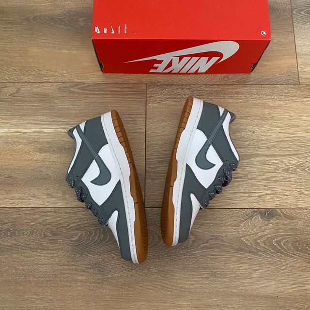 Nike Dunk low grey reflective