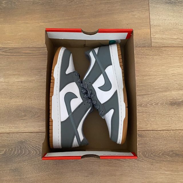 Nike Dunk low grey reflective