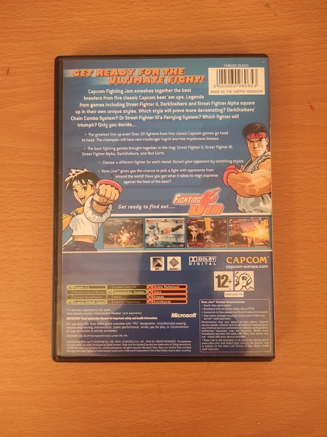 Capcom Fighting Jam Xbox UK