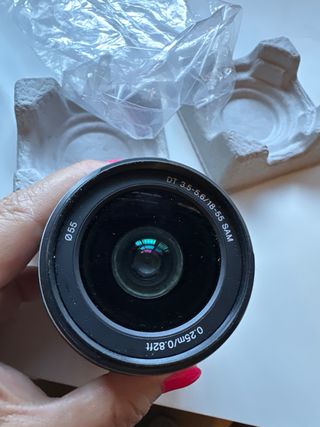 Objetivo camara fotos