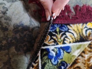 Tapiz, Alfombra, cuadro, sobre cama