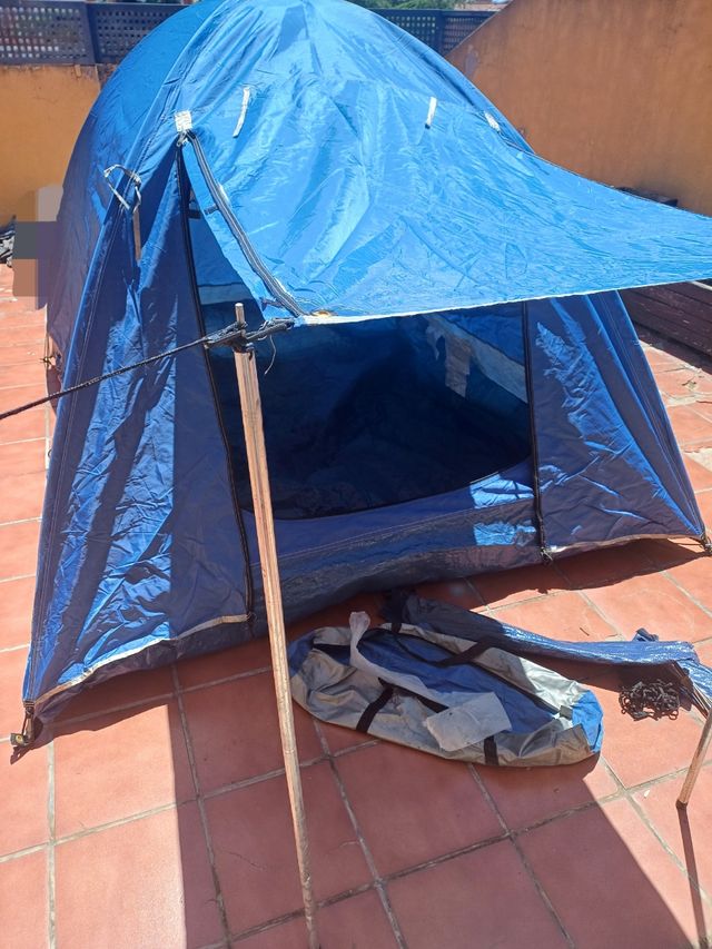 Tienda de campaña tipo iglú