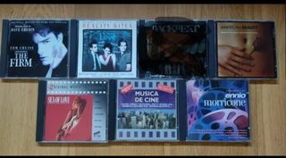 Seis bandas sonoras de cine en CD.