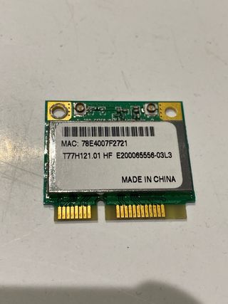 Tarjeta de red para portatil