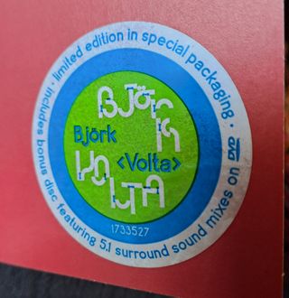 Bjork Volta limited collectors edition C