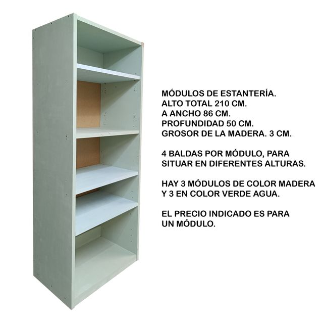 Libreria in legno Libreria modulare.