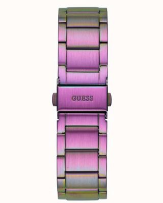 RELOJ GUESS DE CUARZO, VIOLETA, NUEVO