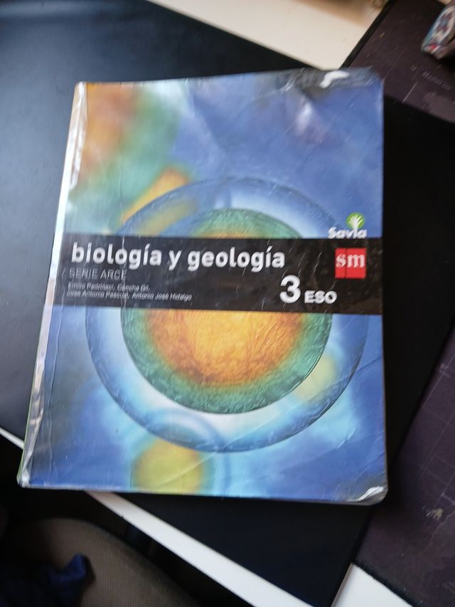 Libro Biología  y Geología.  3° Eso.